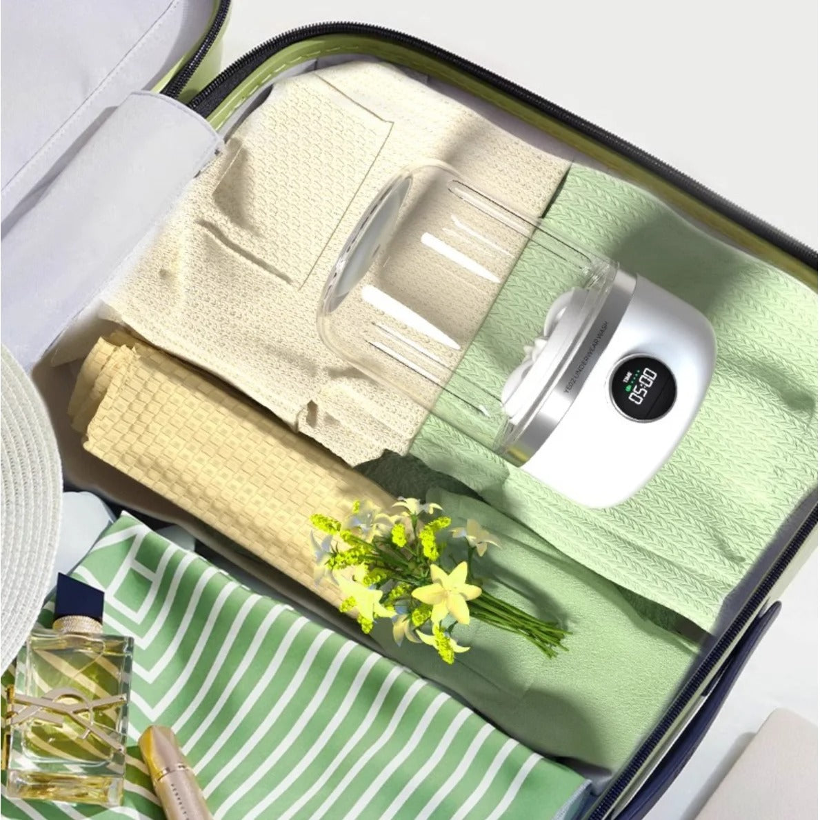 Mini Lave-Linge Portable 1L pour Sous-vêtements